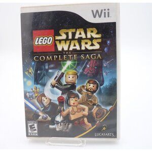 Wii LEGO Star Wars The Complete Saga Nintendo Wii Video Game Complete CIB
